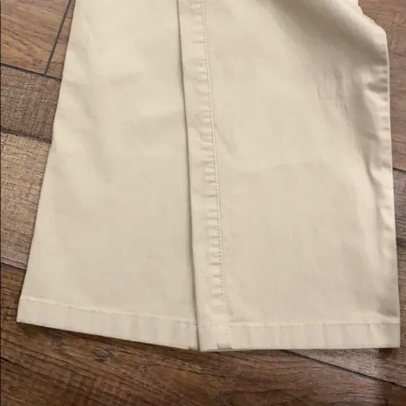 - Lafayette 148 Tan Thompson Slim-leg Jeans Lightweight Denim like new