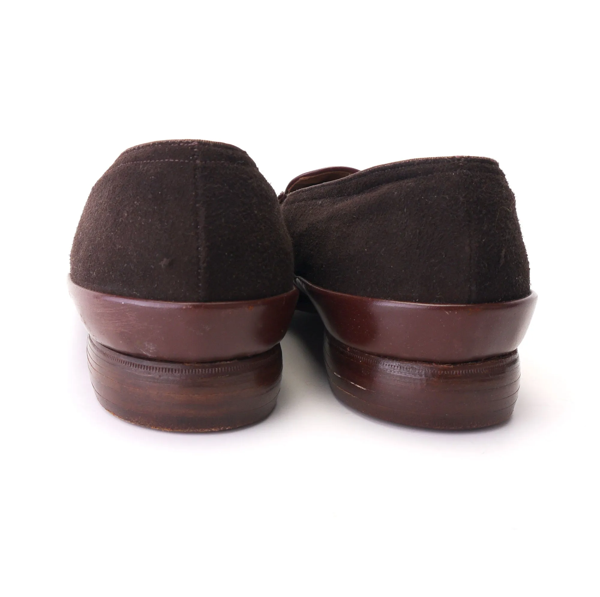 1940s Unworn CC41 Brown Suede Flats by Equity UK 5.5