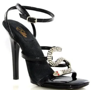 5" Strap Sandal with Snake D'cor (ES508-CHANTEL)