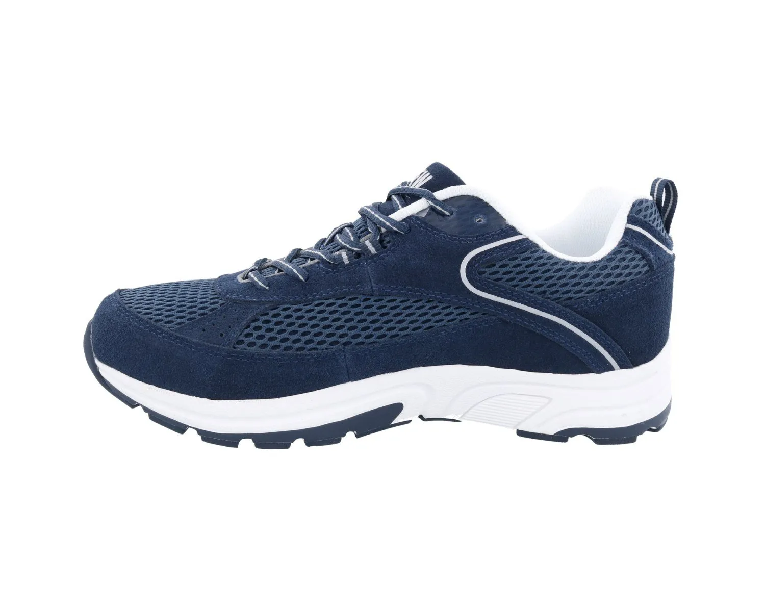 AARON Navy Suede/ Mesh