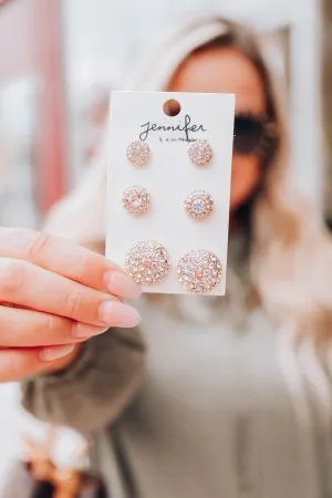 Ada Earring Set - Gold