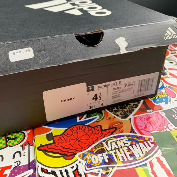 Adidas Harden B/E 3 Size 4.5 Mens / 6 Womens