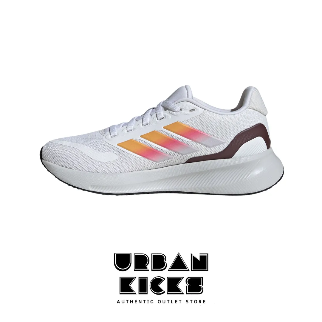 Adidas Runfalcon 5 white/orange stripes