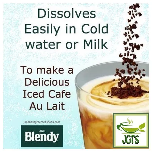 (AGF) Blendy Cafe Latory Rich Creamy Caffe Latte Decaf 6 Sticks