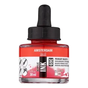 Amsterdam Acrylic Inks 30ml - Primary Magenta