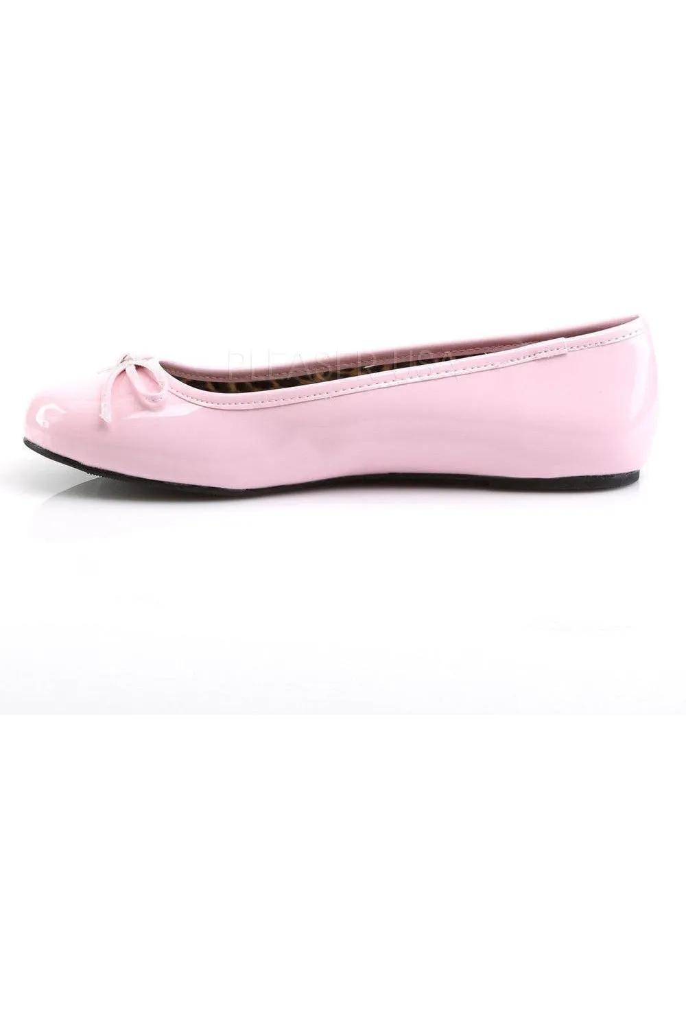 ANNA-01 Flat | Pink Patent
