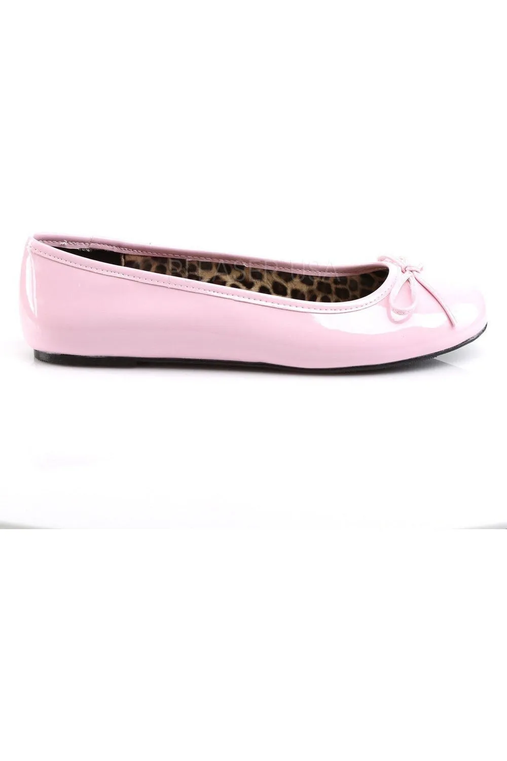 ANNA-01 Flat | Pink Patent