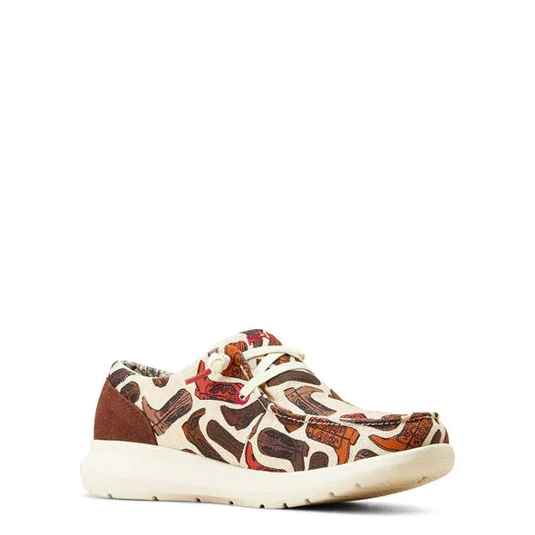 Ariat Hilo Ladies New Boot Goofin Print