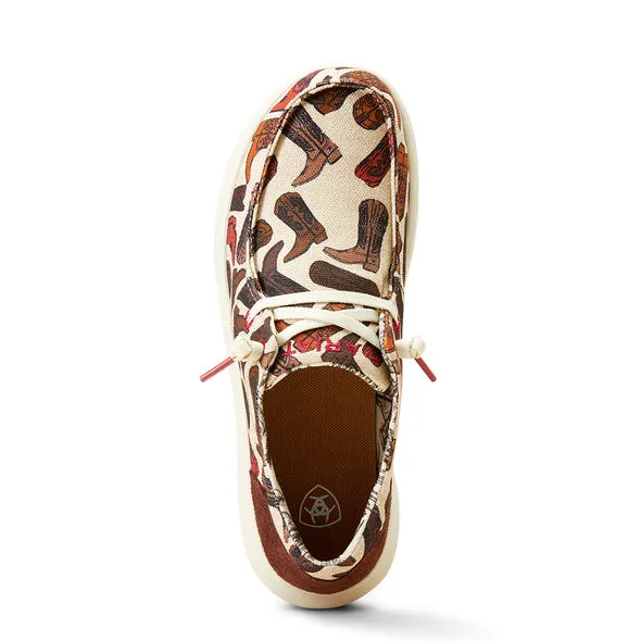 Ariat Hilo Ladies New Boot Goofin Print
