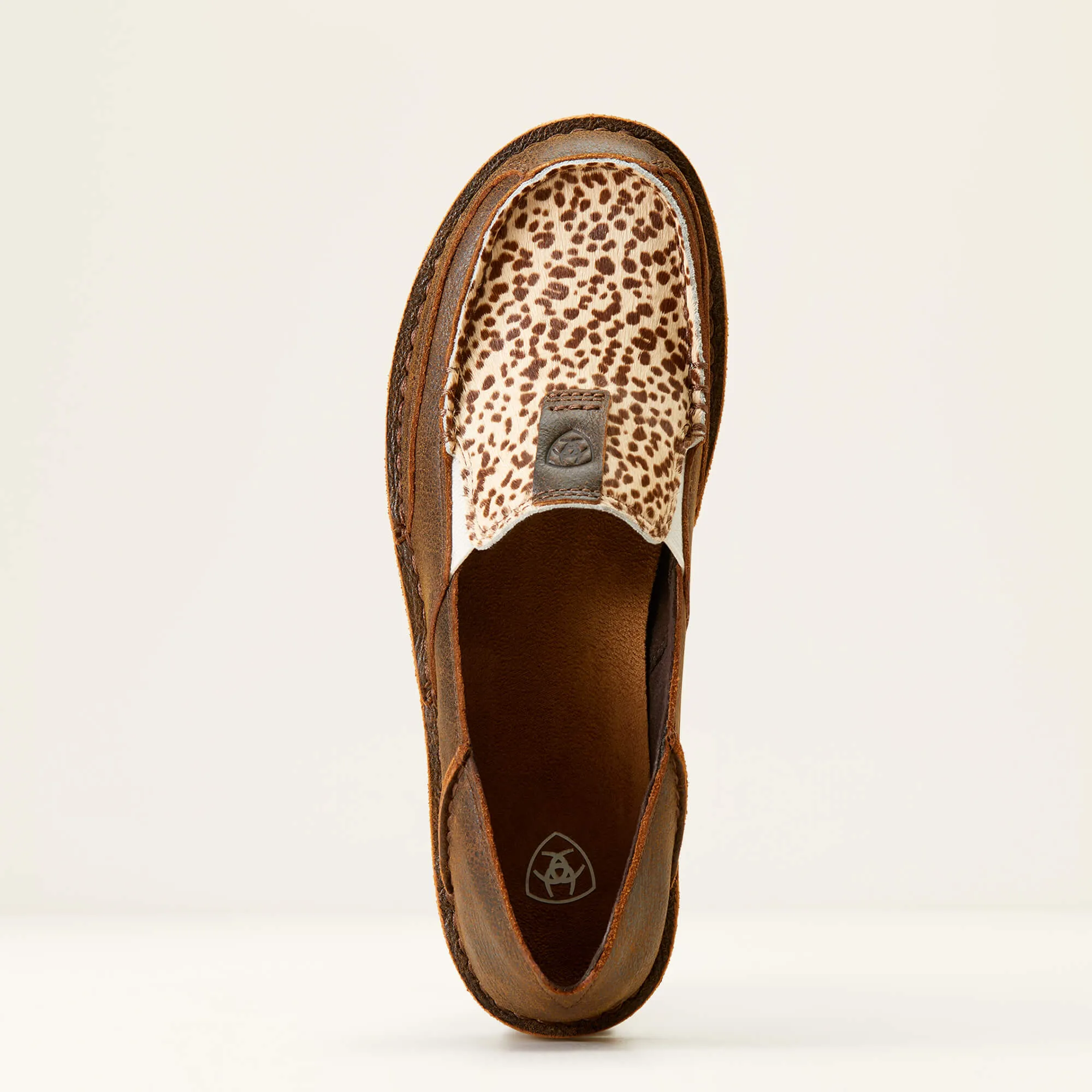 ARIAT WOMEN'S 10046978 Cruiser VINTAGE BOMBER/ CHEETAH HAIR ON