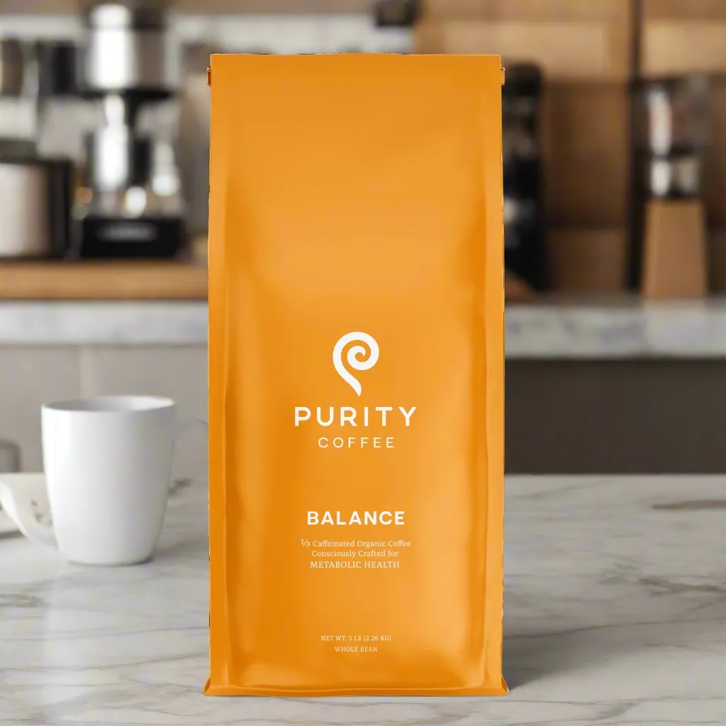 BALANCE: ⅓ Caff Whole Bean Purity Coffee
