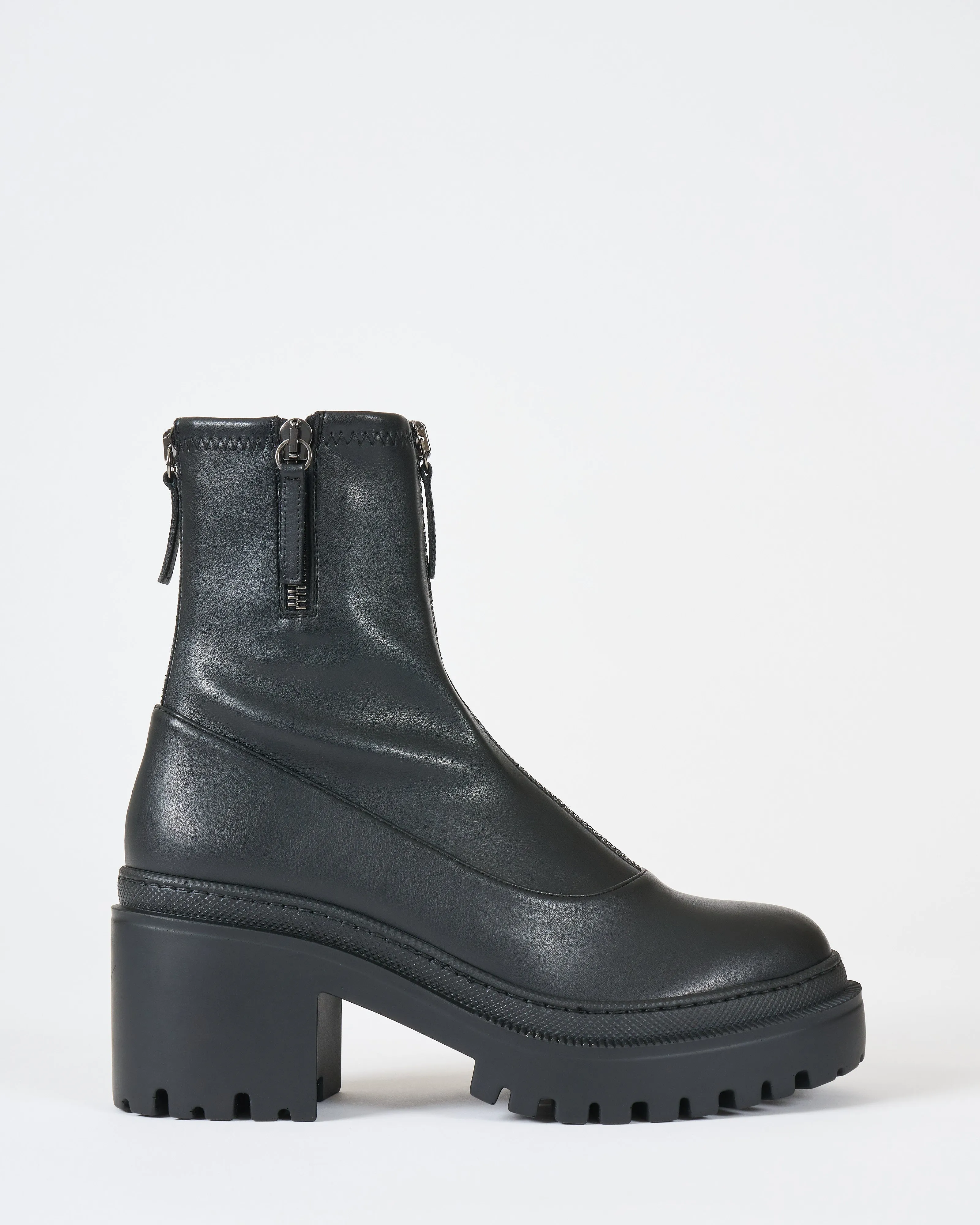 barbaro stretch front zip boot