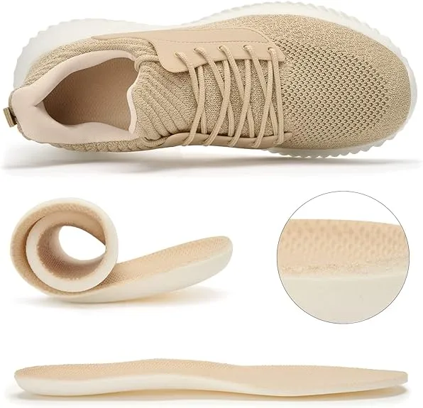 Barerun Women Slip on Memory Foam Running Shoes