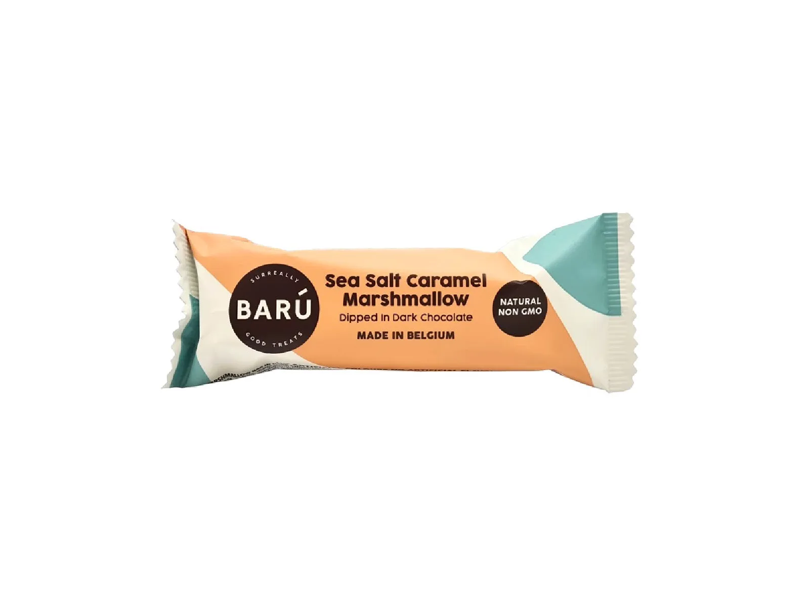 Baru Dark Chocolate Marshmallow Bar with Nutty Sea Salt Caramel