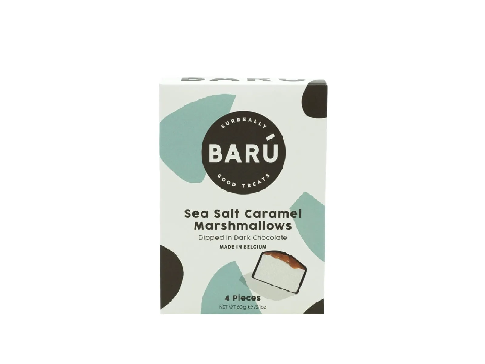 Baru Dark Chocolate Sea Salt Caramel Marshmallows