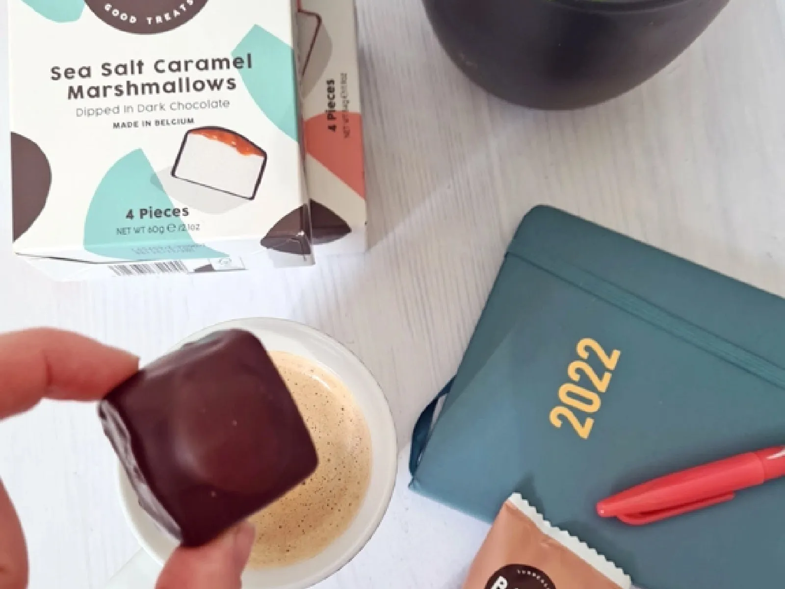 Baru Dark Chocolate Sea Salt Caramel Marshmallows