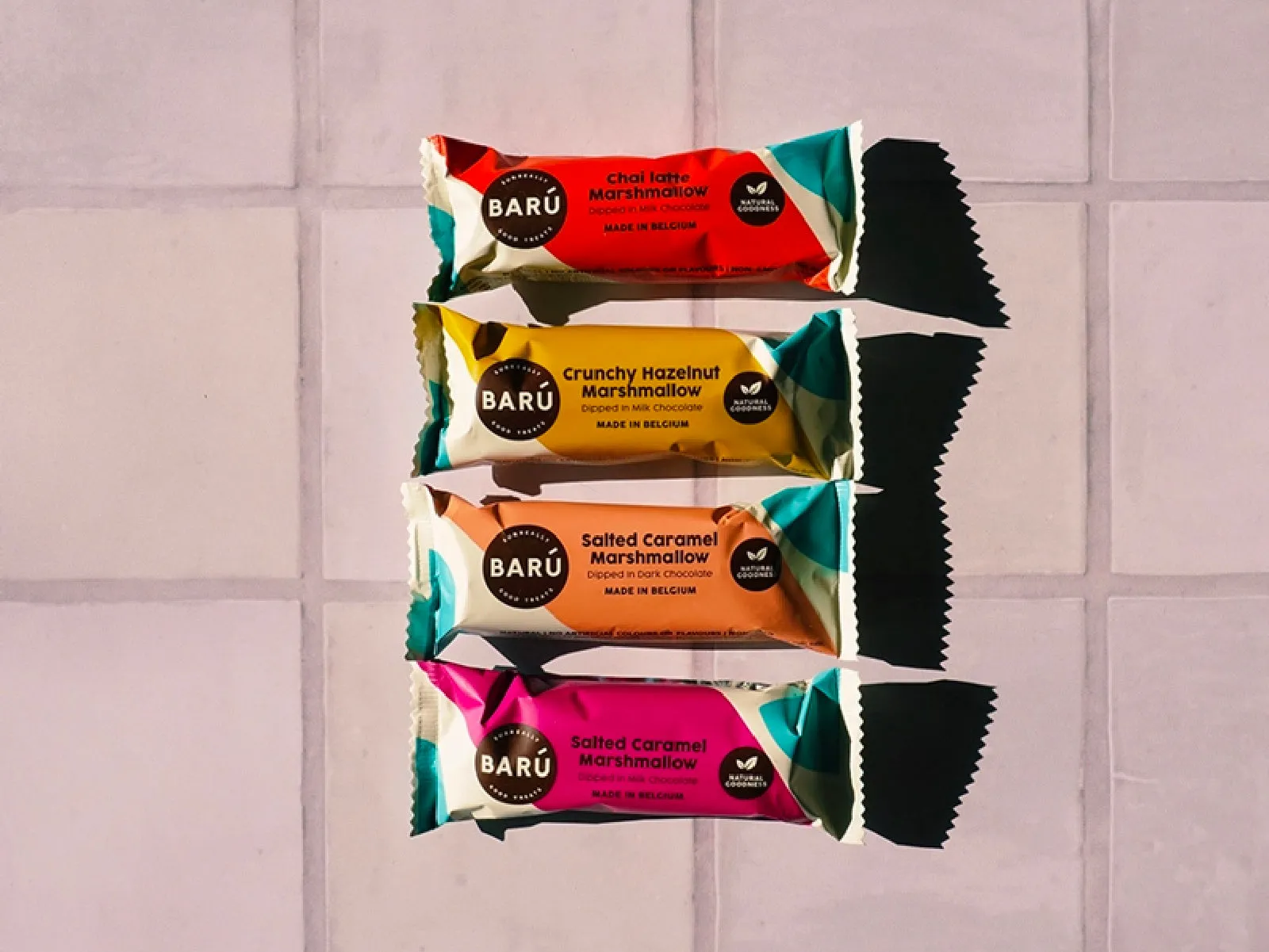 Baru Milk Chocolate & Sea Salt Caramel Marshmallow Bar