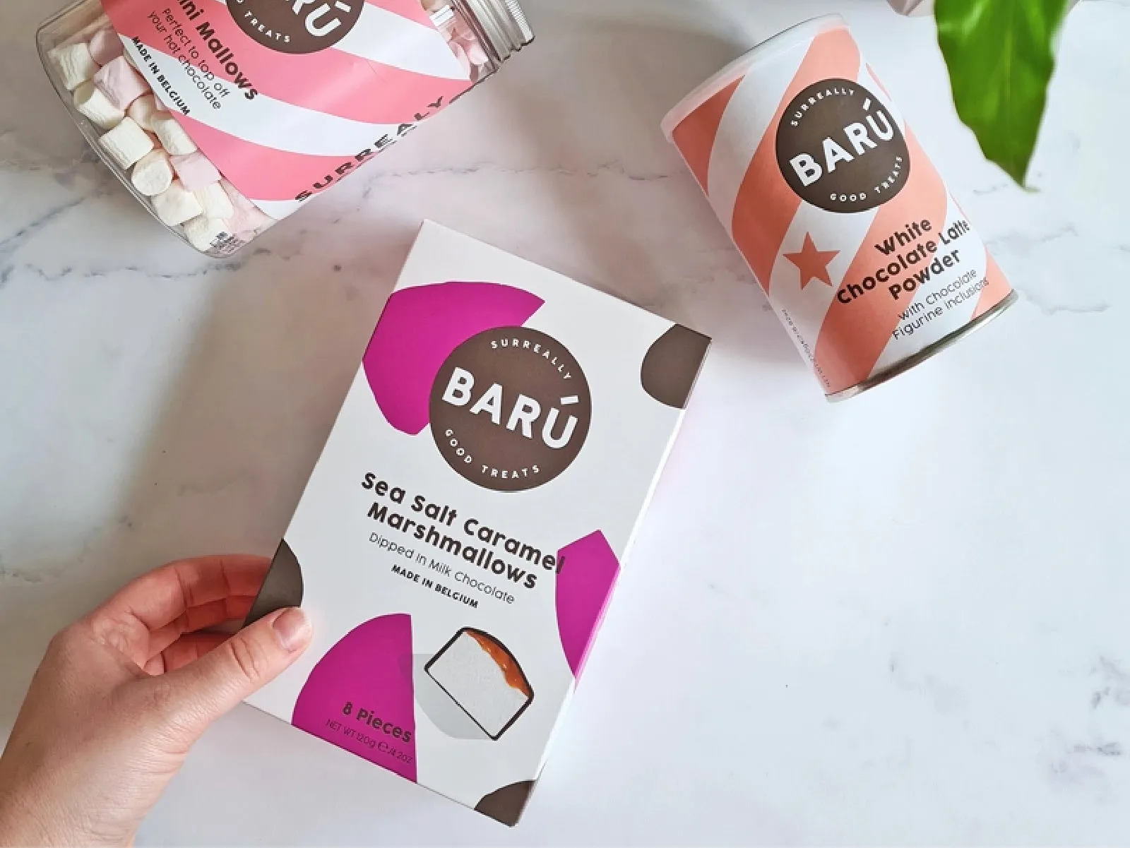 Baru Milk Chocolate Sea Salt Caramel Marshmallows
