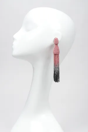 Beaded Tassel Earrings