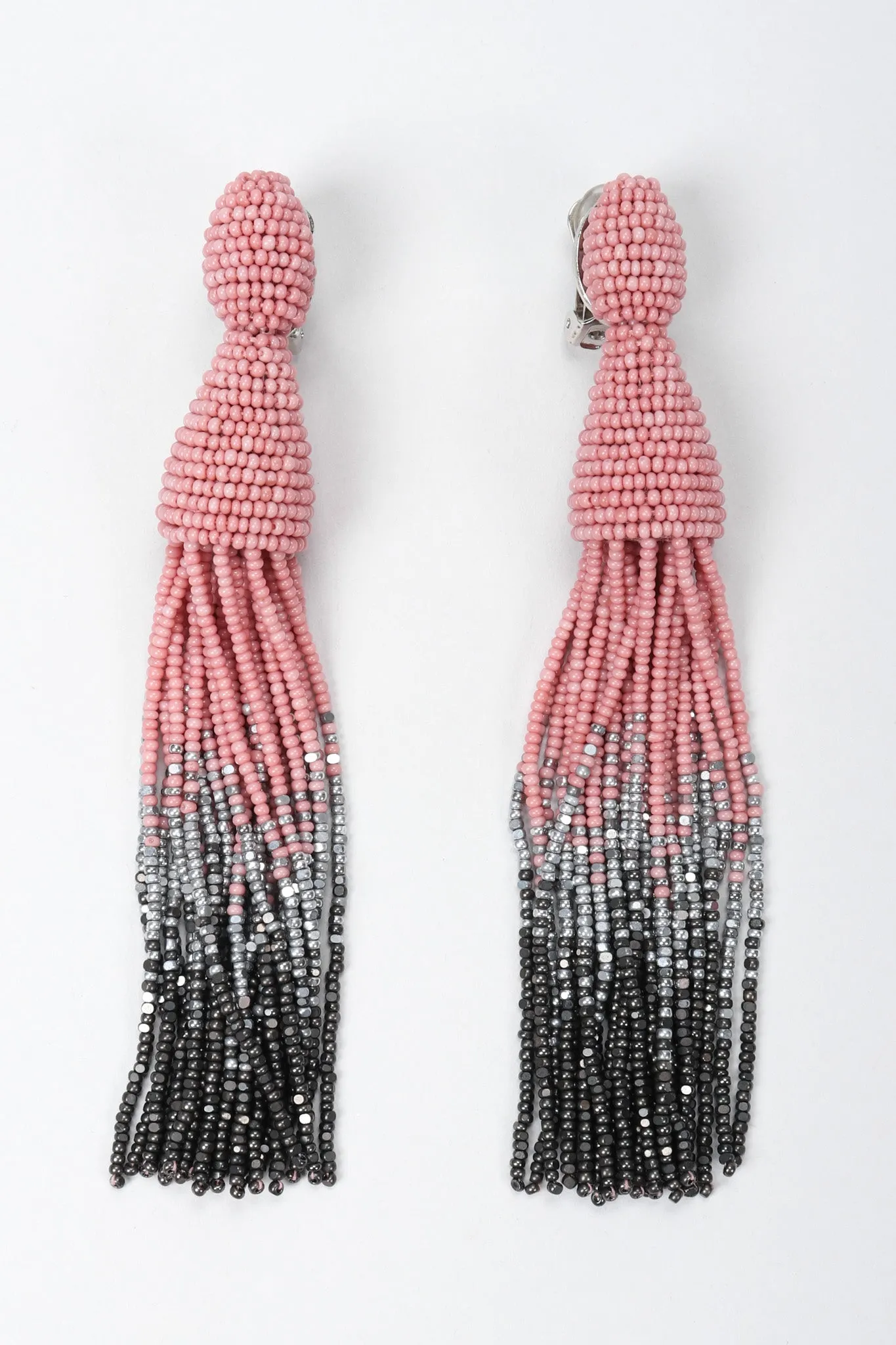 Beaded Tassel Earrings