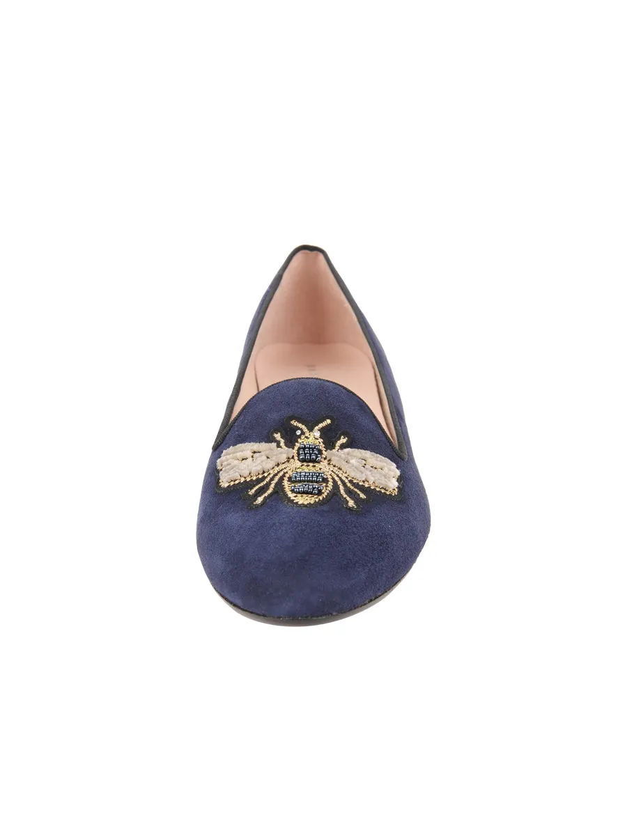 Bee Smoking Slipper Flat