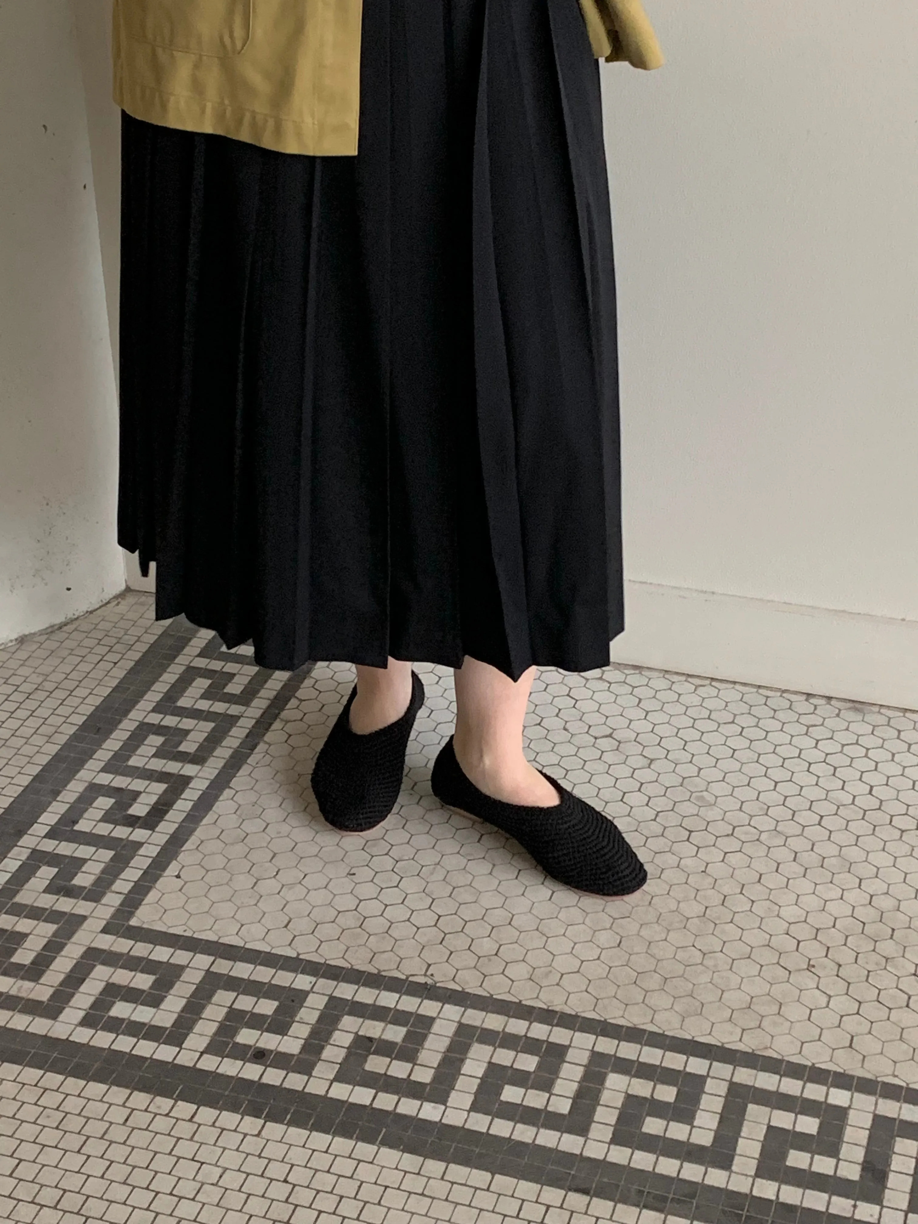 Beklina black flats