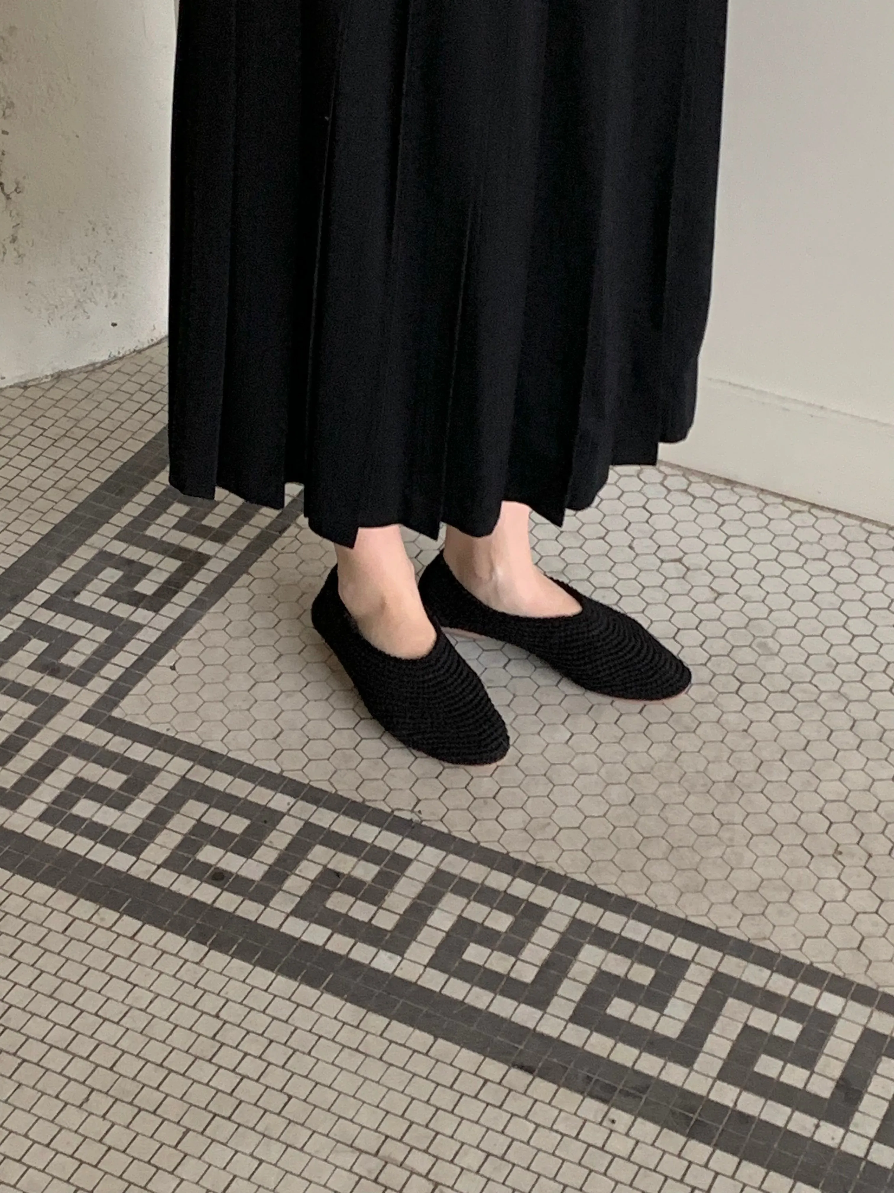 Beklina black flats
