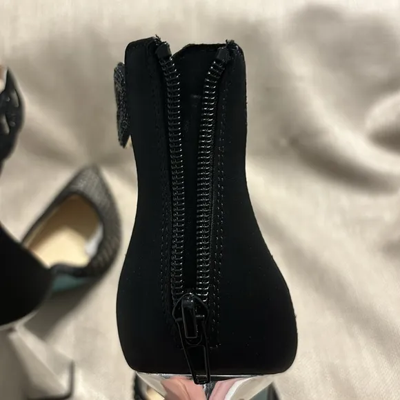 Betsey Johnson SB Jad Fishnet Evening Pump