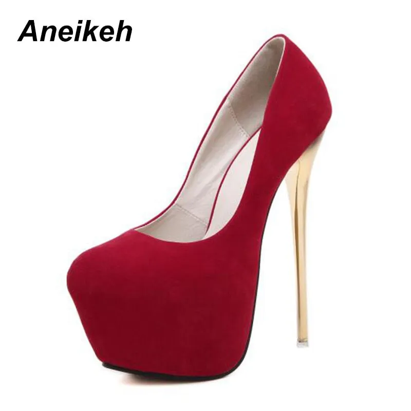 Big Size 41 42 43 44 45 Sexy  Pumps 16 cm