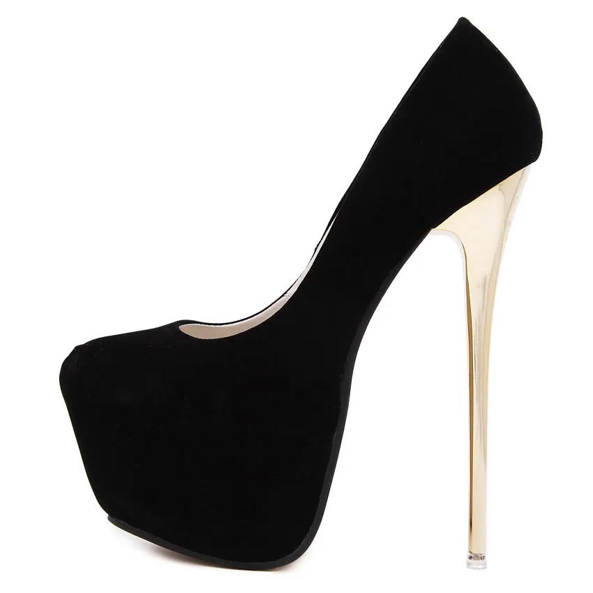 Big Size 41 42 43 44 45 Sexy  Pumps 16 cm