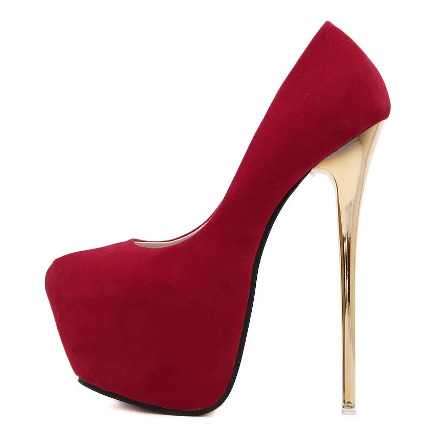 Big Size 41 42 43 44 45 Sexy  Pumps 16 cm
