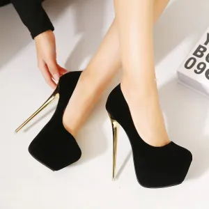 Big Size 41 42 43 44 45 Sexy  Pumps 16 cm