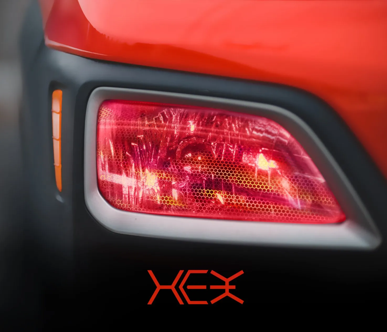 BIO HEX  Micro Red Air-tint® Headlight Tint