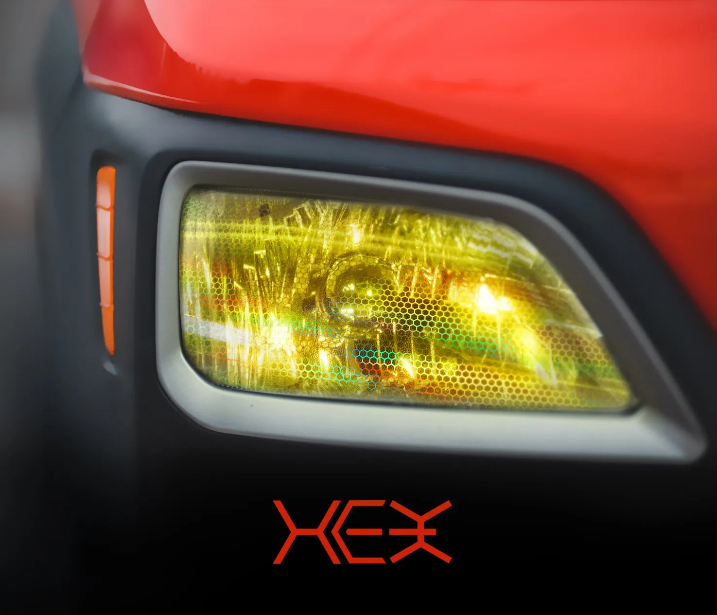 BIO HEX  Micro Yellow Air-tint® Headlight Tint