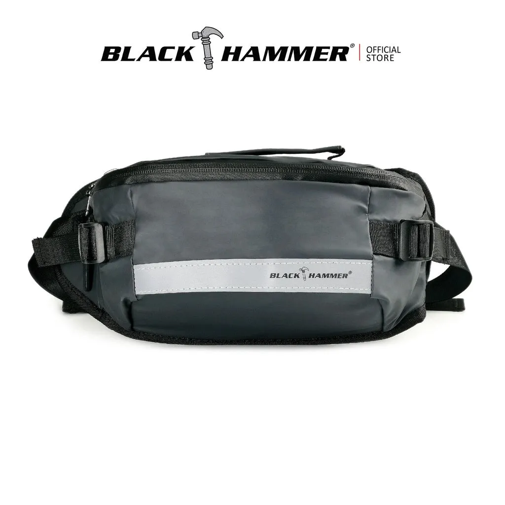 Black Hammer Men Water Resistant Waist Bag RG014