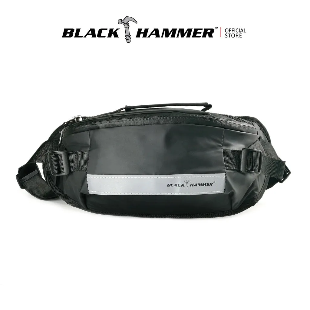 Black Hammer Men Water Resistant Waist Bag RG014