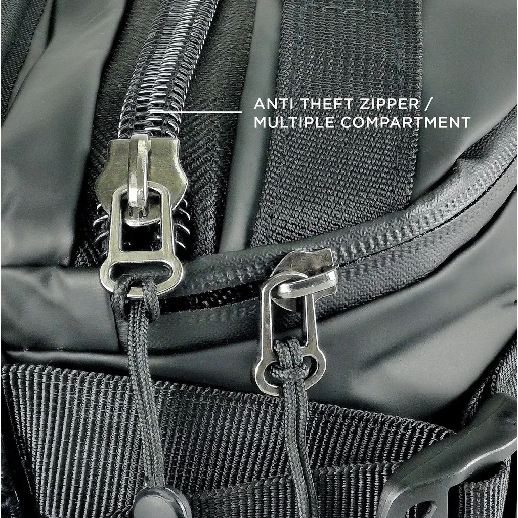 Black Hammer Men Water Resistant Waist Bag RG014