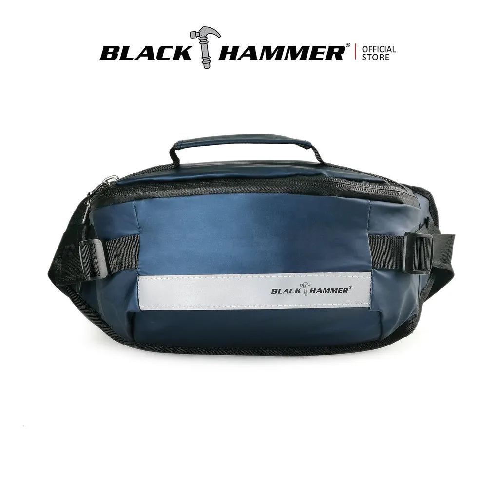 Black Hammer Men Water Resistant Waist Bag RG014