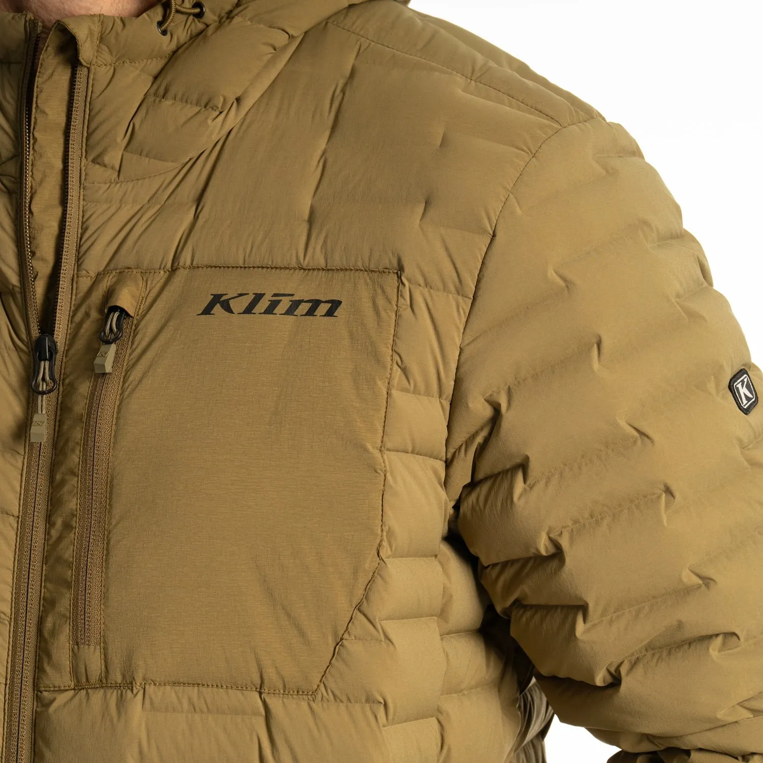 Boulder Stretch Down Hooded Jacket