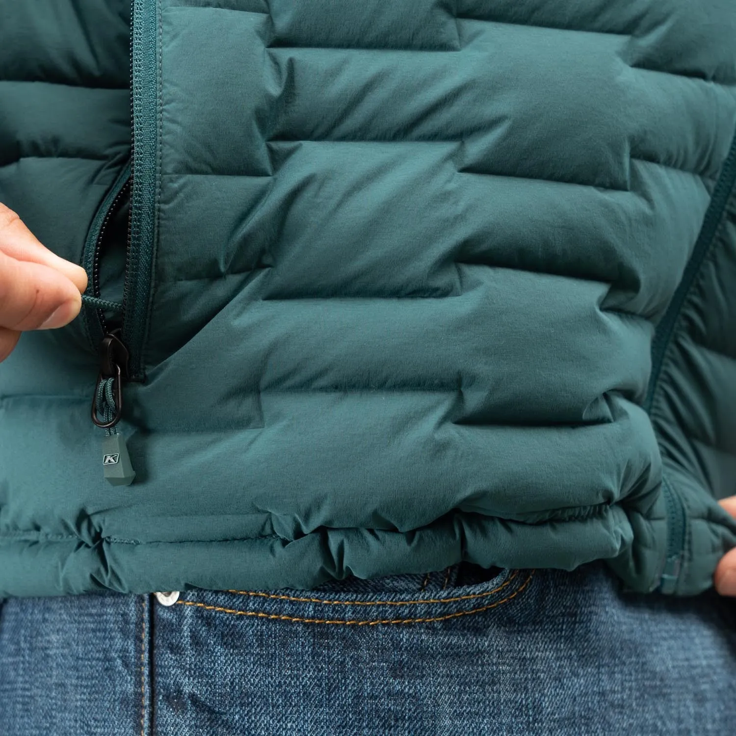 Boulder Stretch Down Hooded Jacket