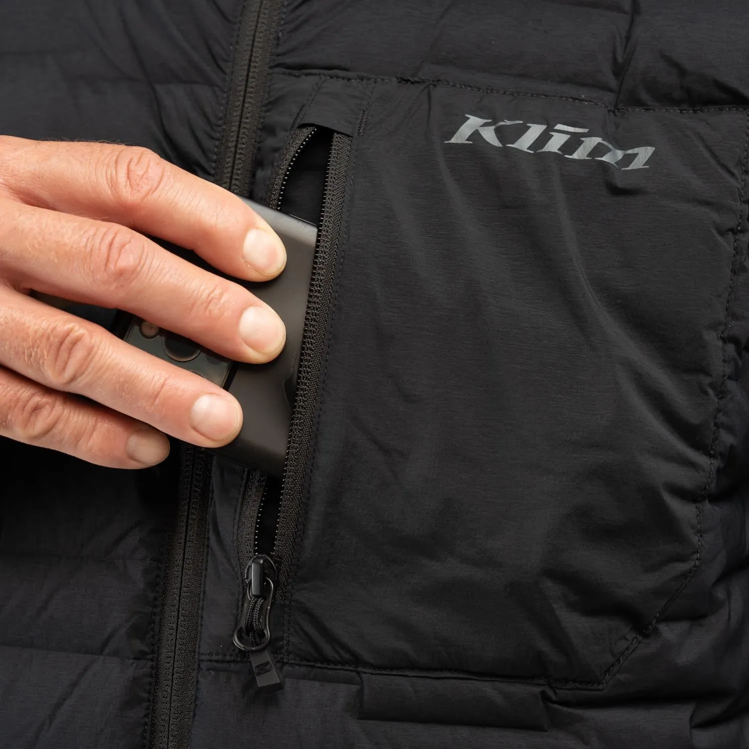 Boulder Stretch Down Hooded Jacket