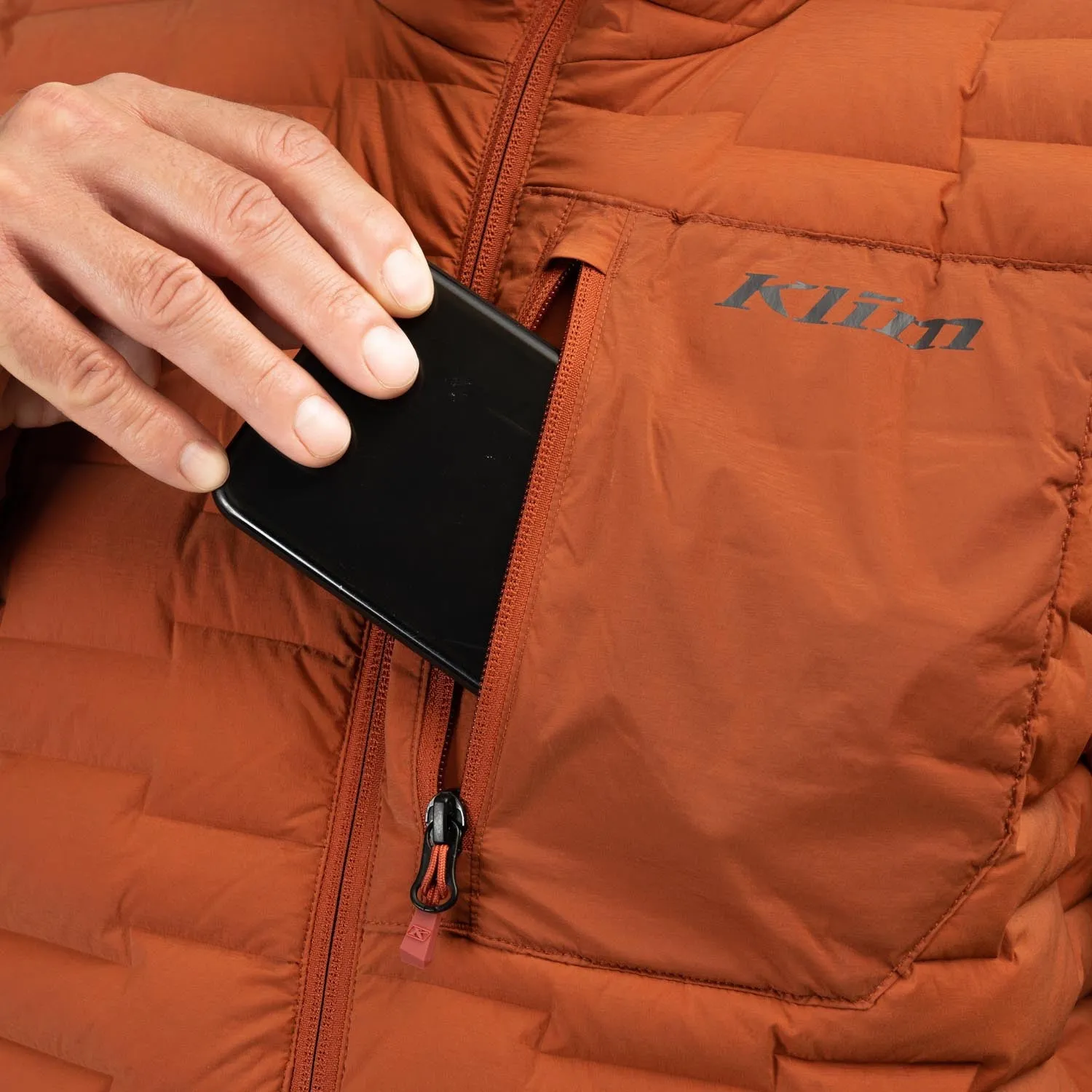 Boulder Stretch Down Hooded Jacket