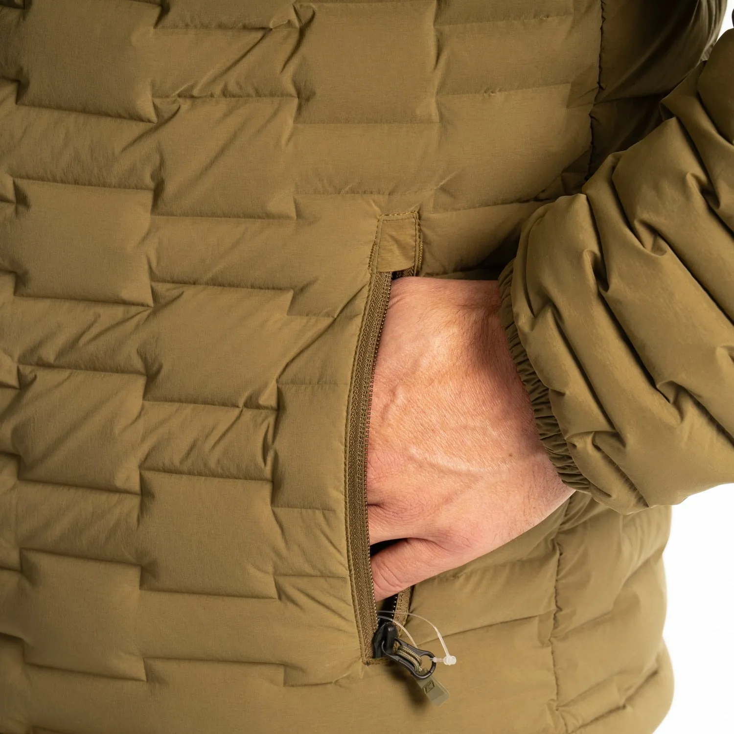 Boulder Stretch Down Hooded Jacket