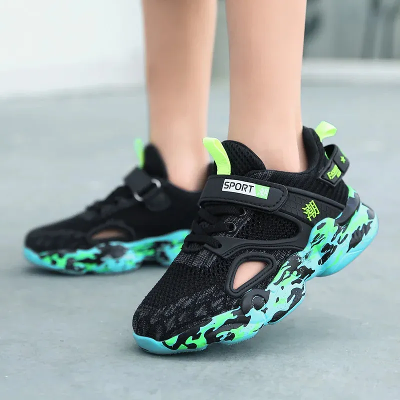 Boys' Summer Air Mesh Running Casual Sports Shoes