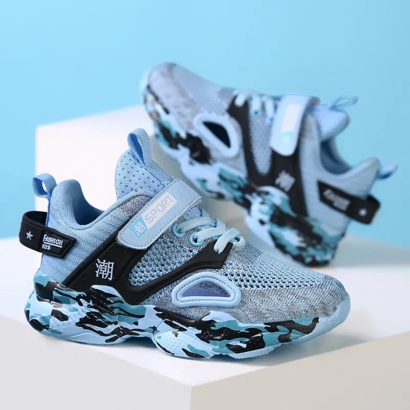 Boys' Summer Air Mesh Running Casual Sports Shoes