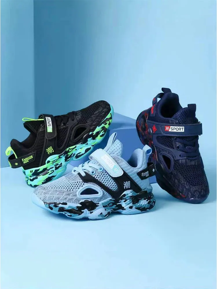 Boys' Summer Air Mesh Running Casual Sports Shoes
