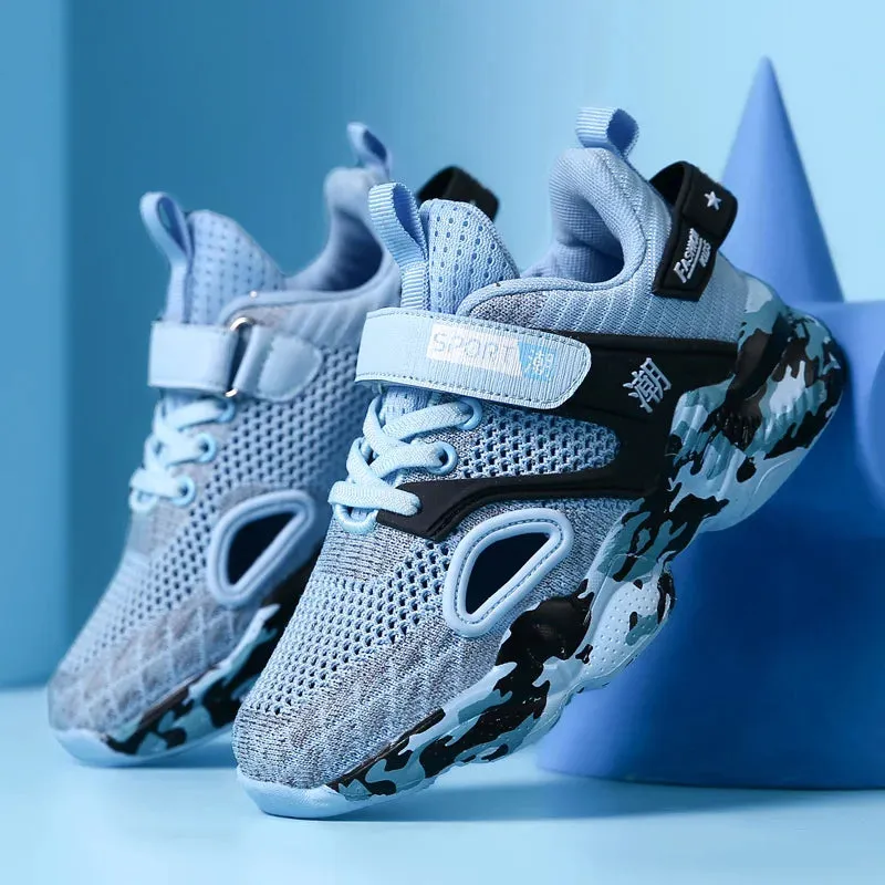 Boys' Summer Air Mesh Running Casual Sports Shoes