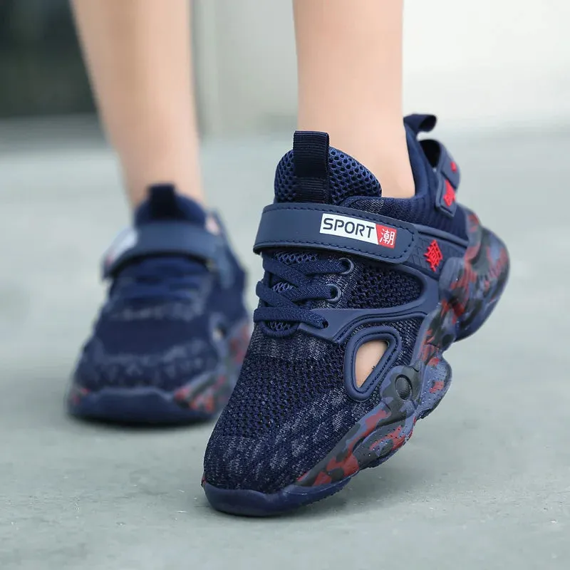 Boys' Summer Air Mesh Running Casual Sports Shoes