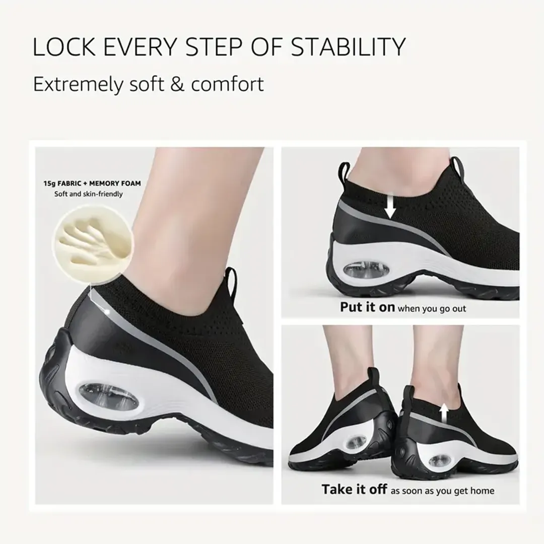 BREATHABLE ORTHOPEDIC CUSHION OUTDOOR SPORTS SHOES