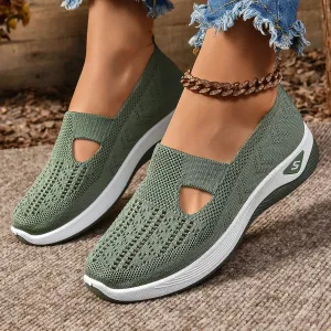 Breeze Mesh Slip-On Loafers – Lightweight & Breathable Casual Flats